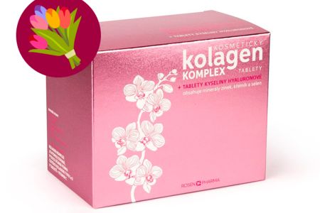 Kosmetický Kolagen KOMPLEX + kyselina hyaluronová tablety