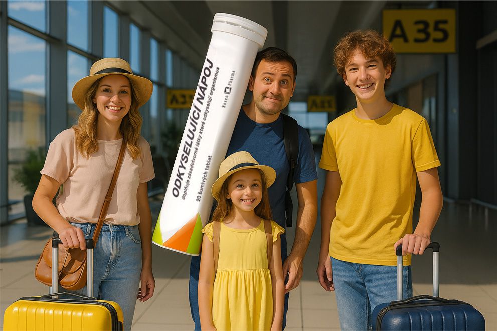 Odkyselující nápoj Alkarosen – nezbytná součást každé dovolenkové výbavy