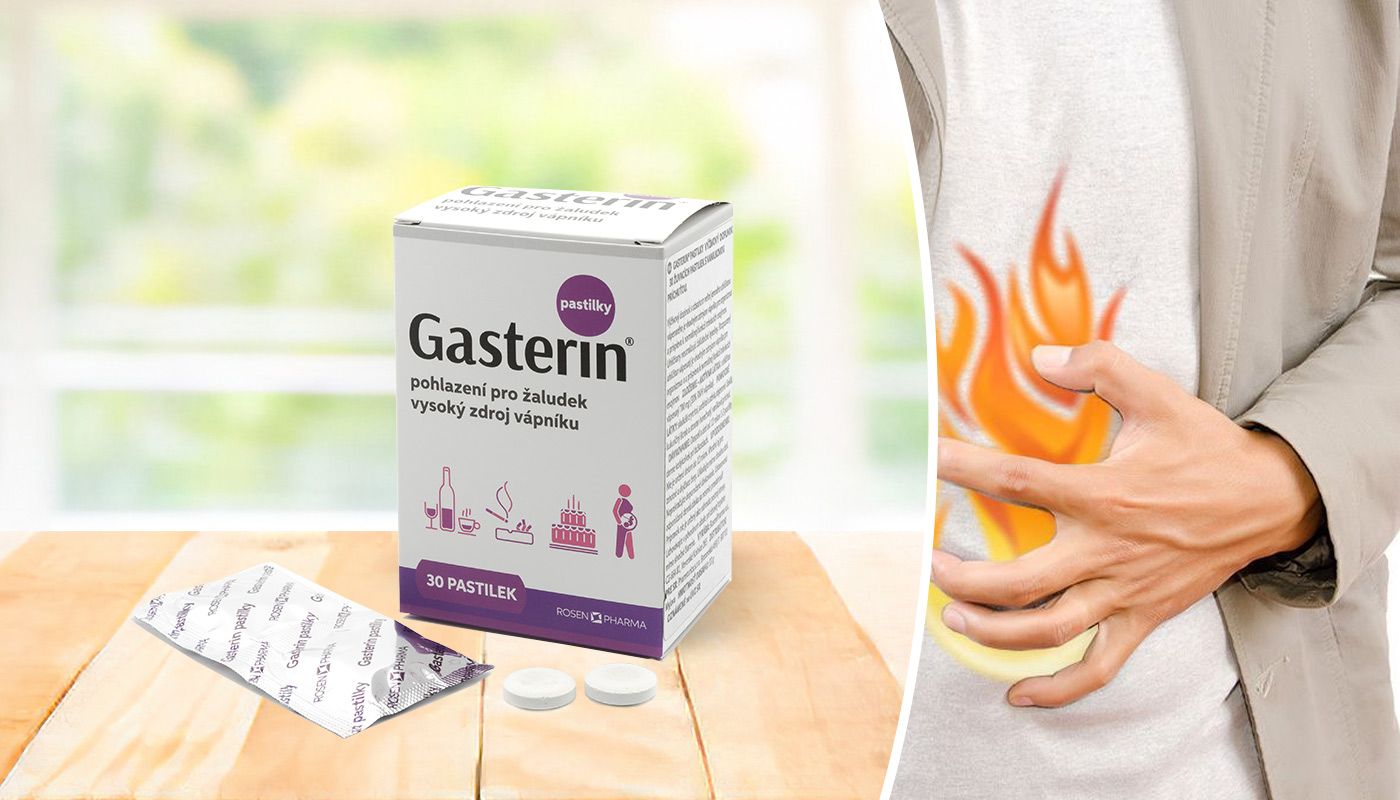 Pohlazen&iacute; pro v&aacute;&scaron; žaludek nově tak&eacute; v pastilk&aacute;ch