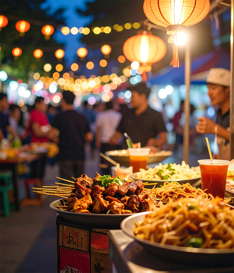 Street food na dovolené