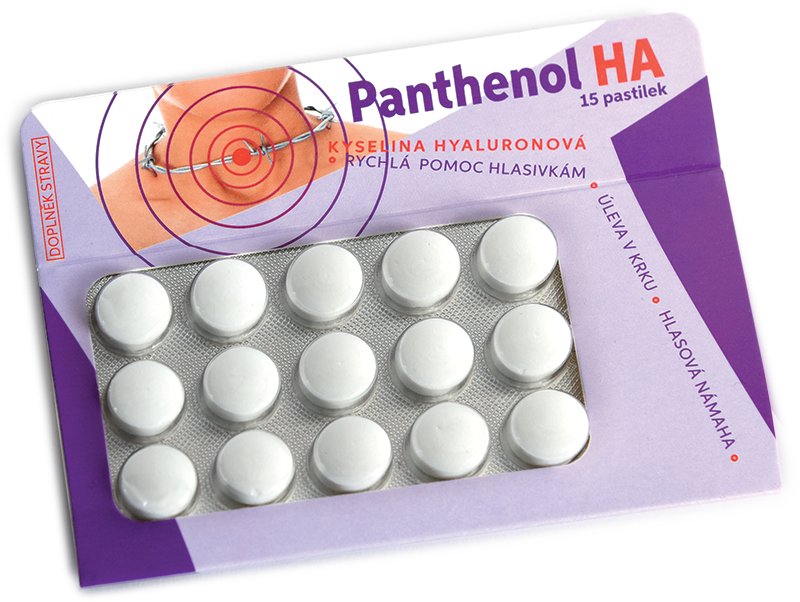 Panthenol HA pastilky