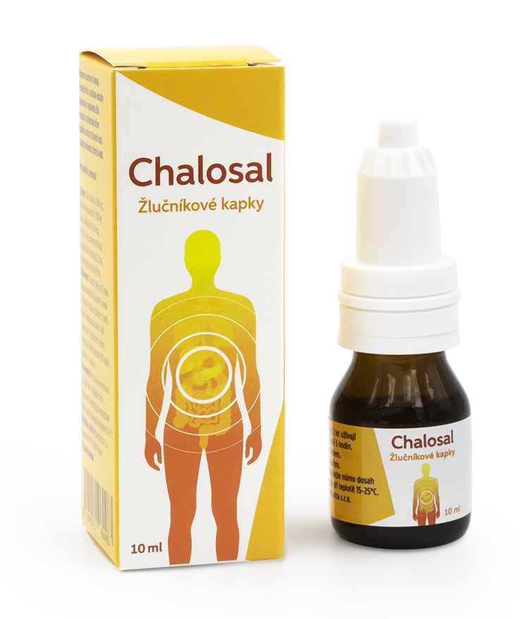Chalosal - žlučníkové kapky