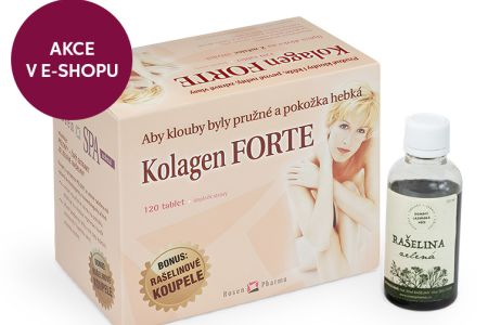 Kolagen FORTE + bonus rašelinové koupele