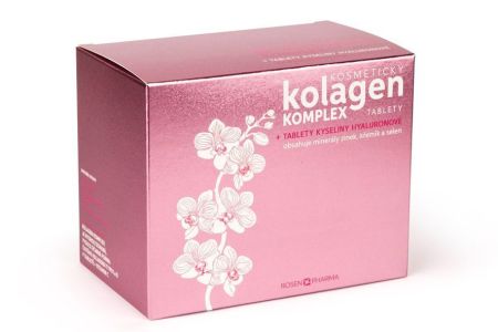 Kosmetick&yacute; Kolagen KOMPLEX + kyselina hyaluronov&aacute; tablety