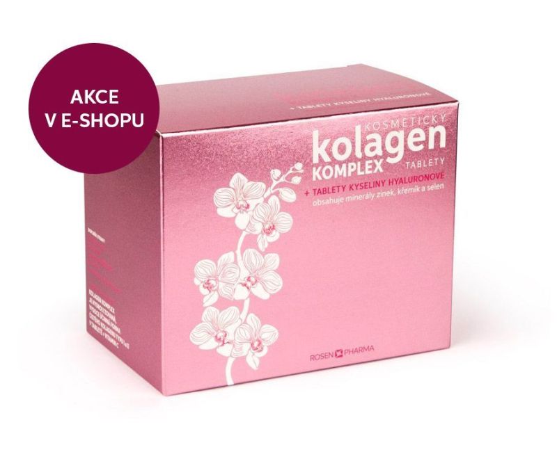 Kosmetický Kolagen KOMPLEX + kyselina hyaluronová tablety