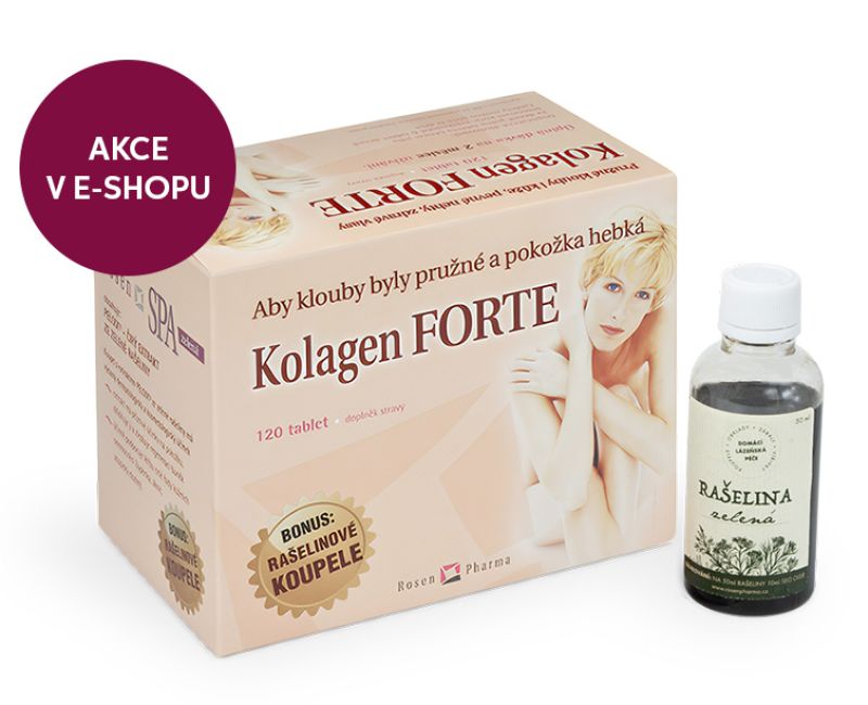 Kolagen FORTE + bonus rašelinové koupele