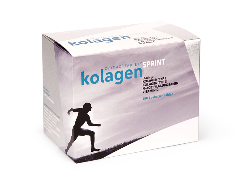 Kolagen SPRINT, žvýkací tablety