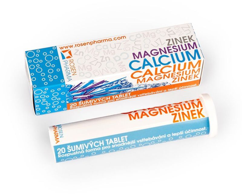 Calcium, Magnesium, Zinc - effervescent tablets