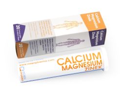 Calcium, Magnezium, Zinek - šumivé tablety