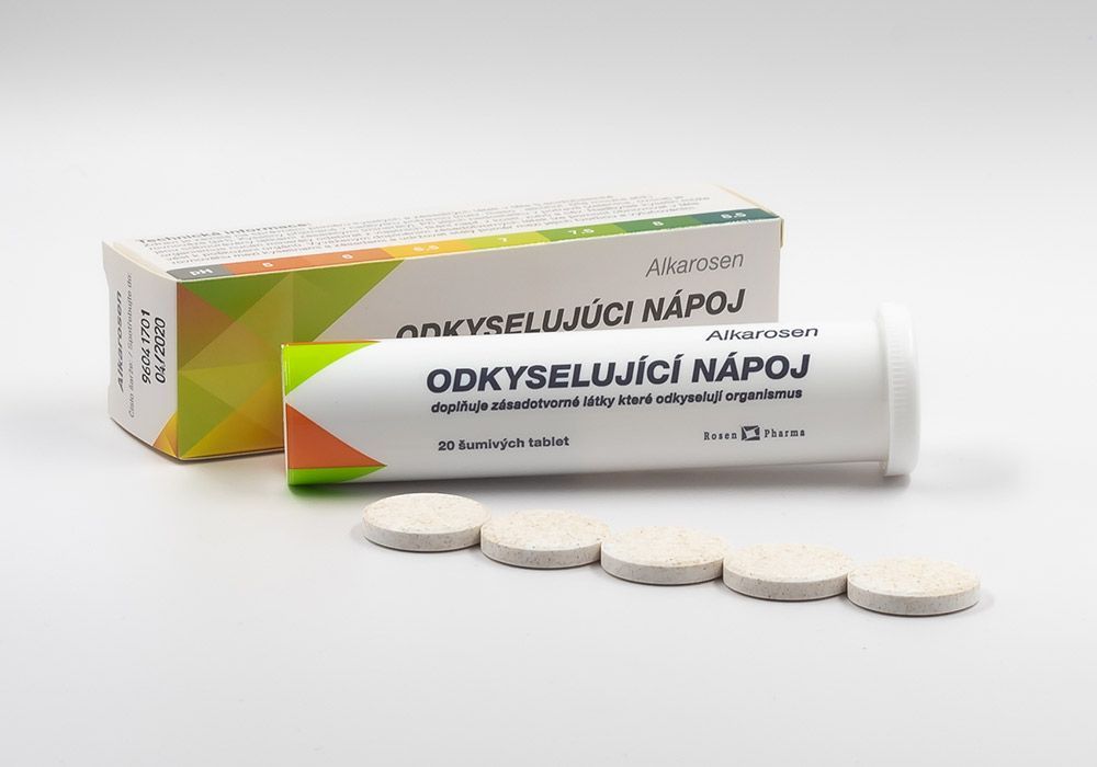 Odkyselující nápoj - Alkarosen