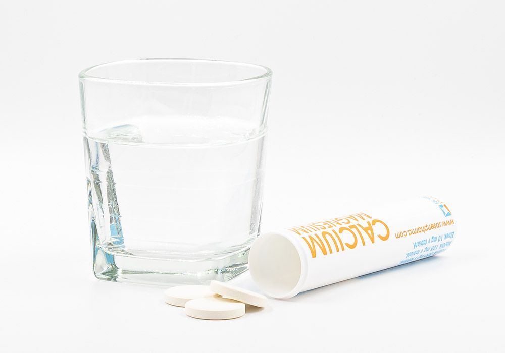 Calcium, Magnezium, Zinek - šumivé tablety