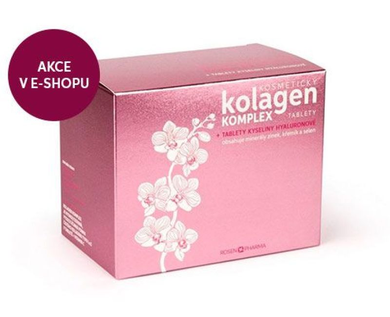 Kosmetický Kolagen KOMPLEX + kyselina hyaluronová tablety