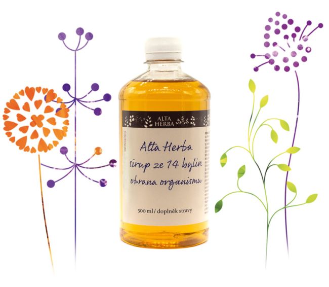 Alta Herba – sirup ze 14 bylin