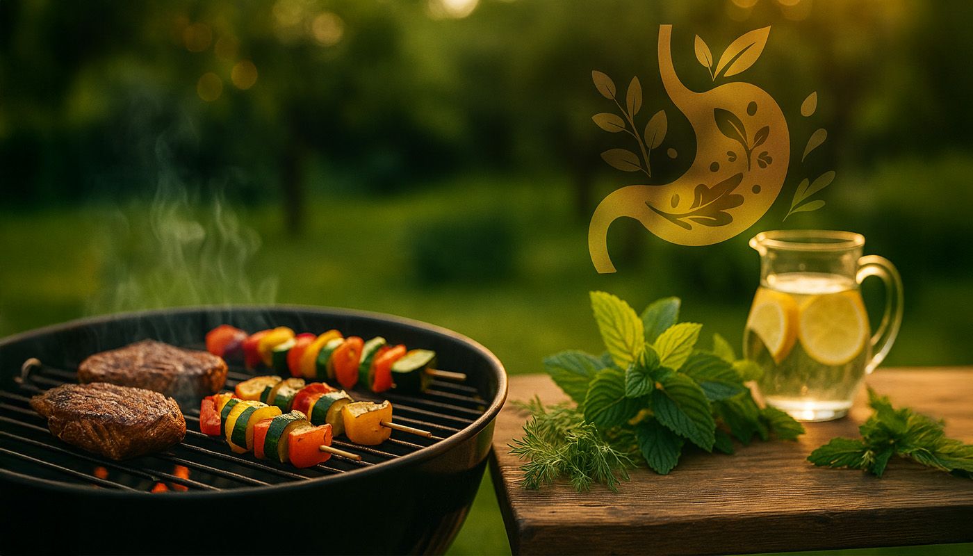 Proč grilované dobroty zatěžují trávení