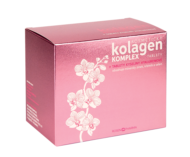 Kosmetický Kolagen KOMPLEX + kyselina hyaluronová tablety