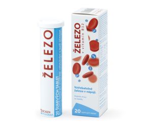 Železo - šumivé tablety