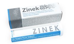Zinek - šumivé tablety