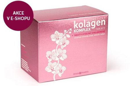 Kosmetický Kolagen KOMPLEX + kyselina hyaluronová tablety