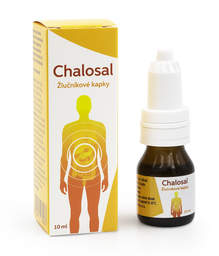 Chalosal - žlučníkové kapky